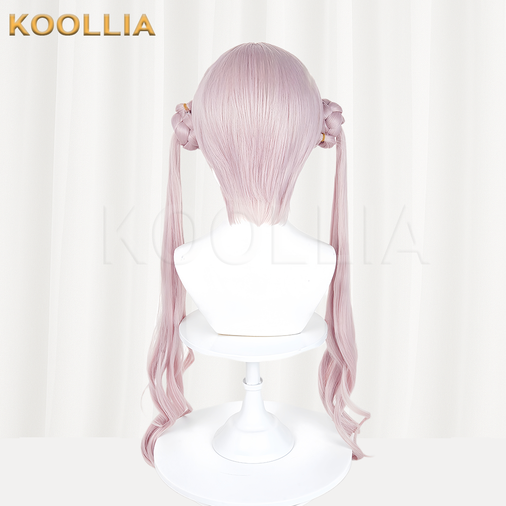 The Hundred Line -Last Defense Academy Tsukumo Kako Long Pink Hair Basic Wig