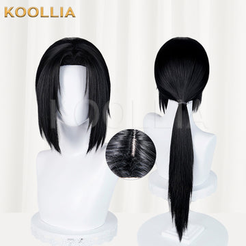 Naruto Uchiha Itachi Long Black Hair Basic Wig - KOOLLIA