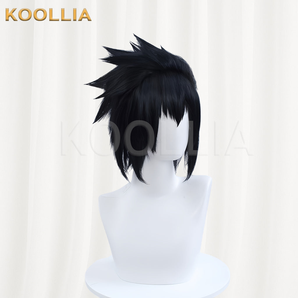 Naruto Uchiha Sasuke Short Black Hair Basic Wig