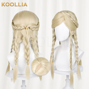 IdentityV Perfumer Vera Nair(Judith the Dove) Long Blonde Hair Basic Wig - KOOLLIA