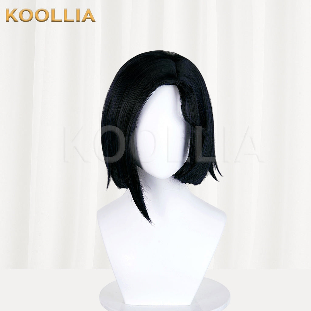 Valorant Viper Short Black Hair Basic Wig