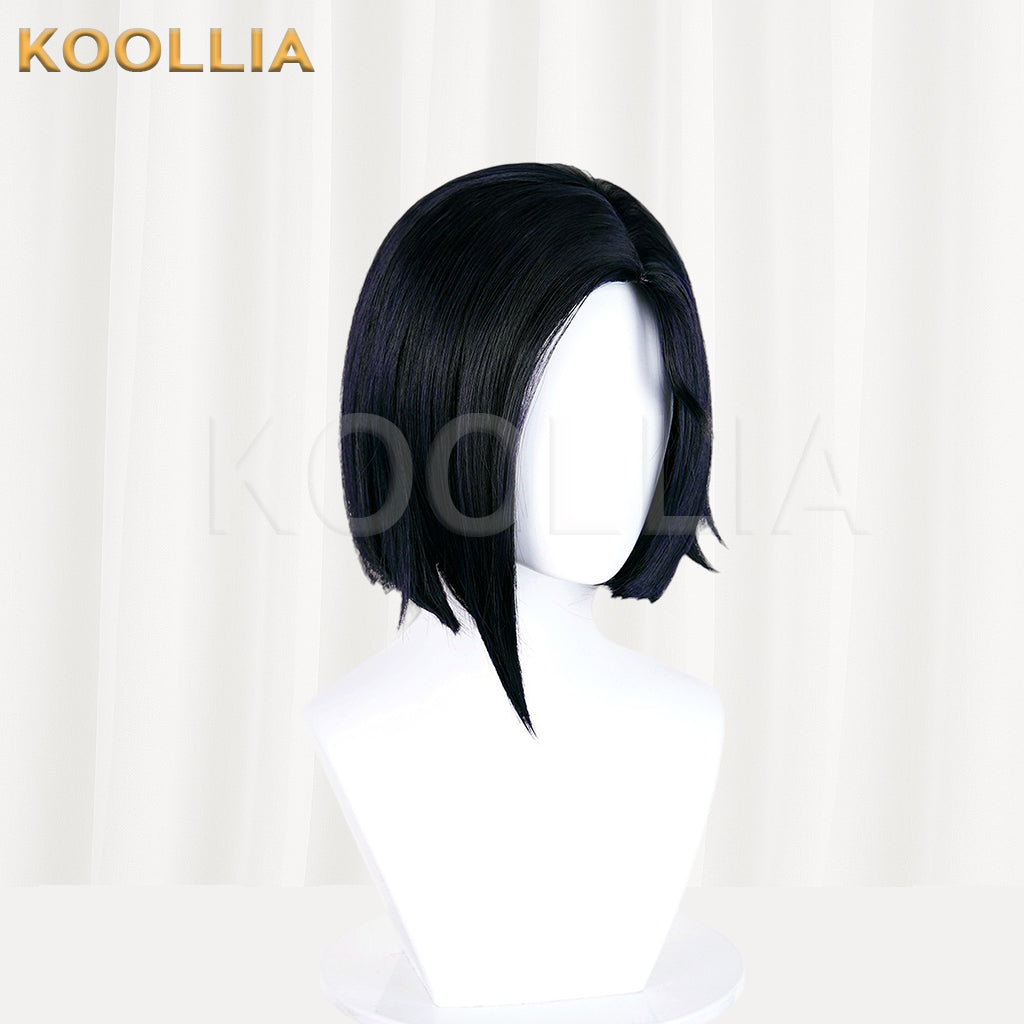 Valorant Viper Short Black Hair Basic Wig