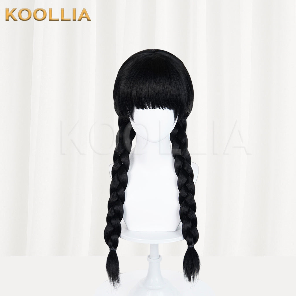 Wednesday Wednesday Long Black Hair Basic Wig