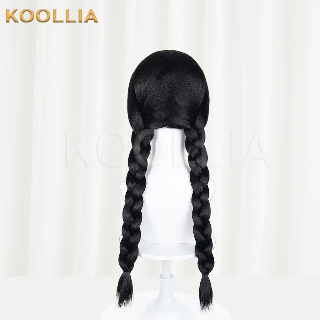 Wednesday Wednesday Long Black Hair Basic Wig