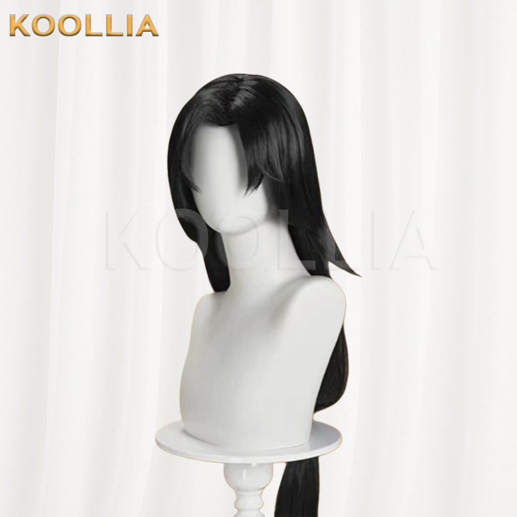 Identity V Wu Chang Long Black Hair Basic Wig