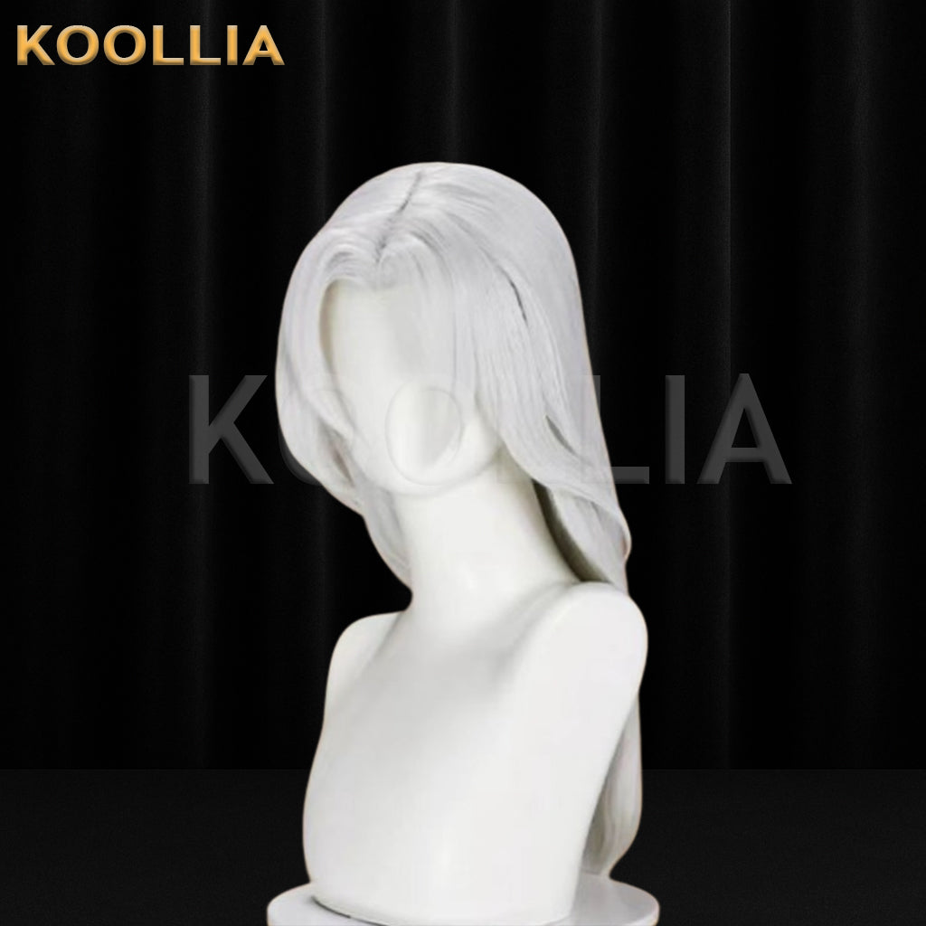 IdentityV Wu Chang Long White Black Hair Basic Wig