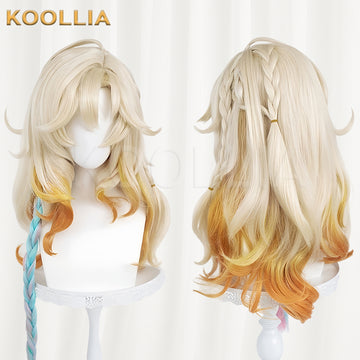 Genshin Impact Xilonen Long Mix Hair Basic Wig - KOOLLIA
