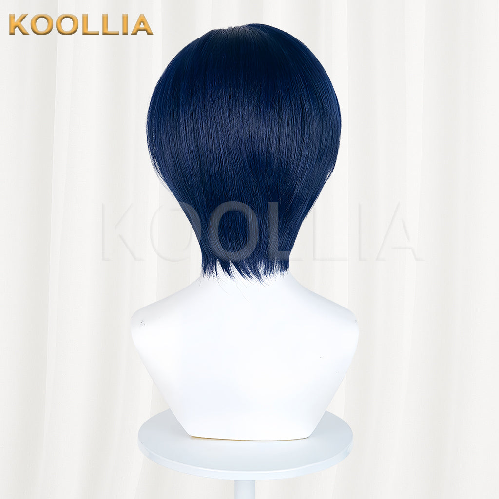 Plaything Yoon Garam Short Bule Hair Basic Wig