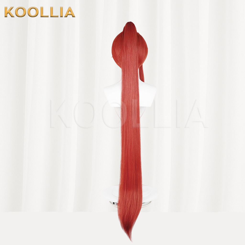 Wuthering Waves Yinlin Long Red Hair Basic Wig