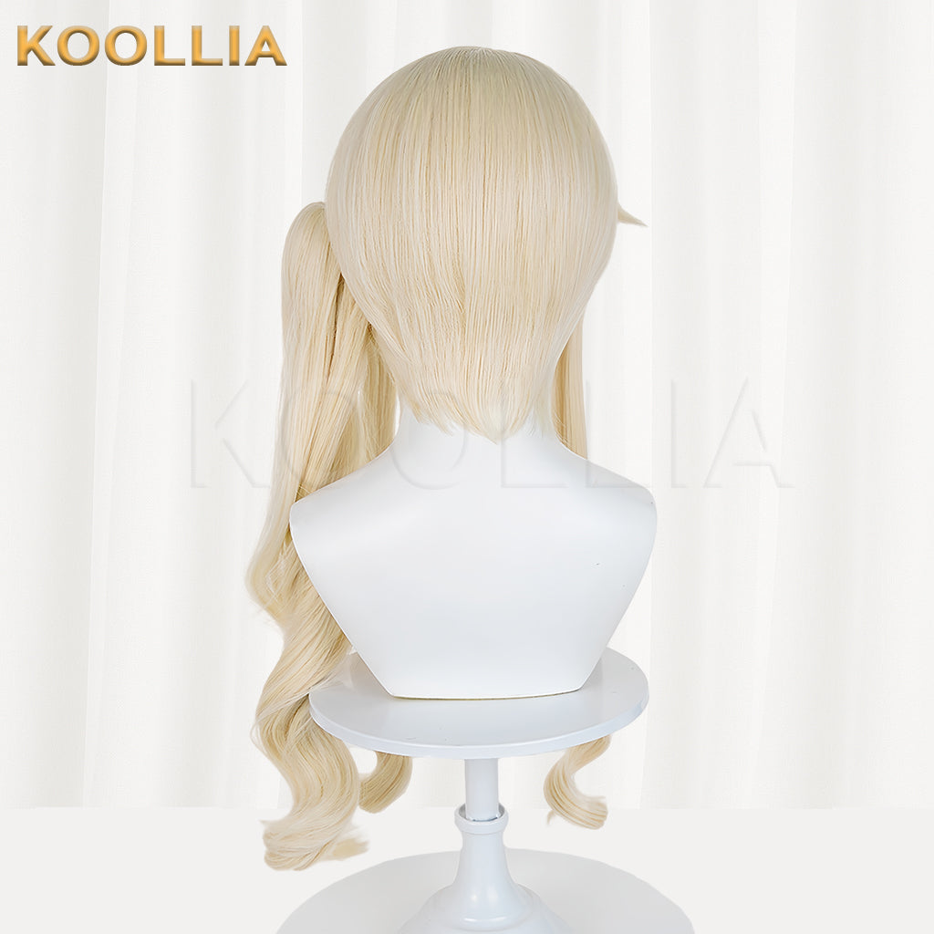 Blue Archive Yurizono Seia Long Yellow Hair Basic Wig