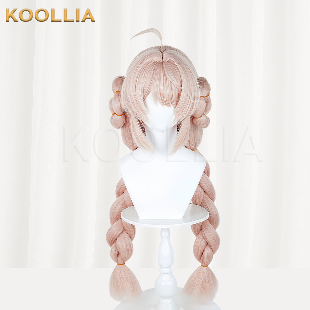 Zenless Zone Zero Zhao Long Pink Hair Basic Wig