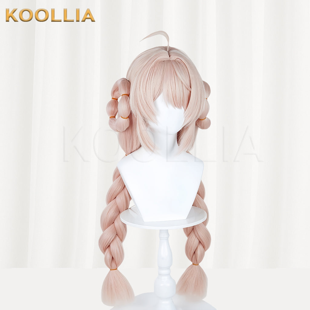 Zenless Zone Zero Zhao Long Pink Hair Basic Wig