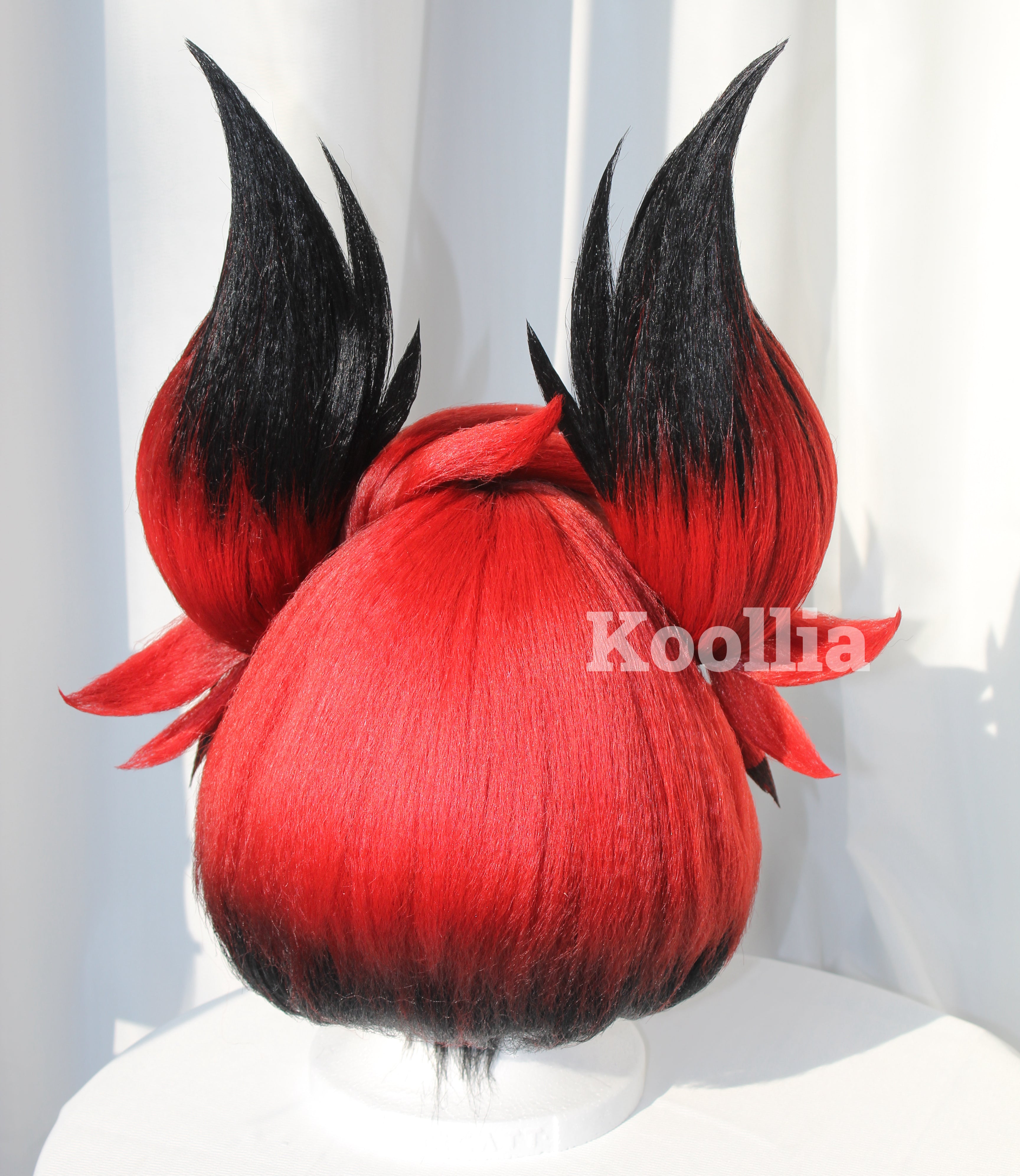 Hazbin Hotel Alastor Commission Wig