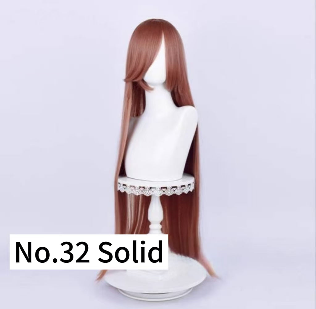 All-purpose 100cm High Temperature Basic Wig