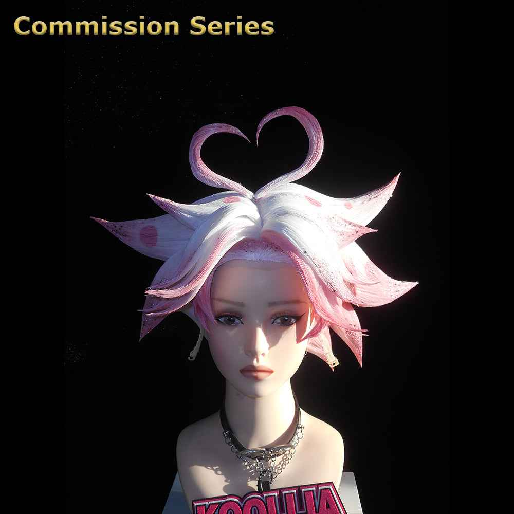 Angel Dust From Hazbin Hotel Commission Wig(Pre Order)