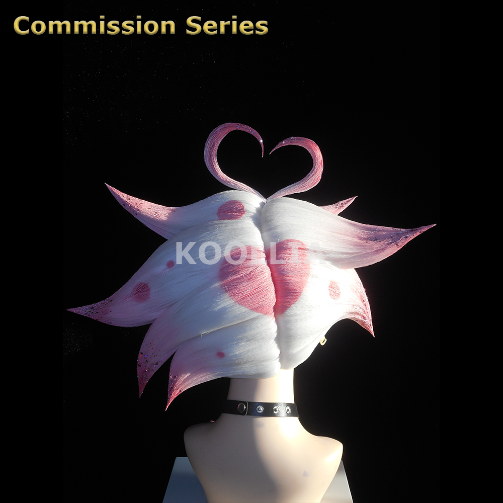 Angel Dust From Hazbin Hotel Commission Wig(Pre Order)