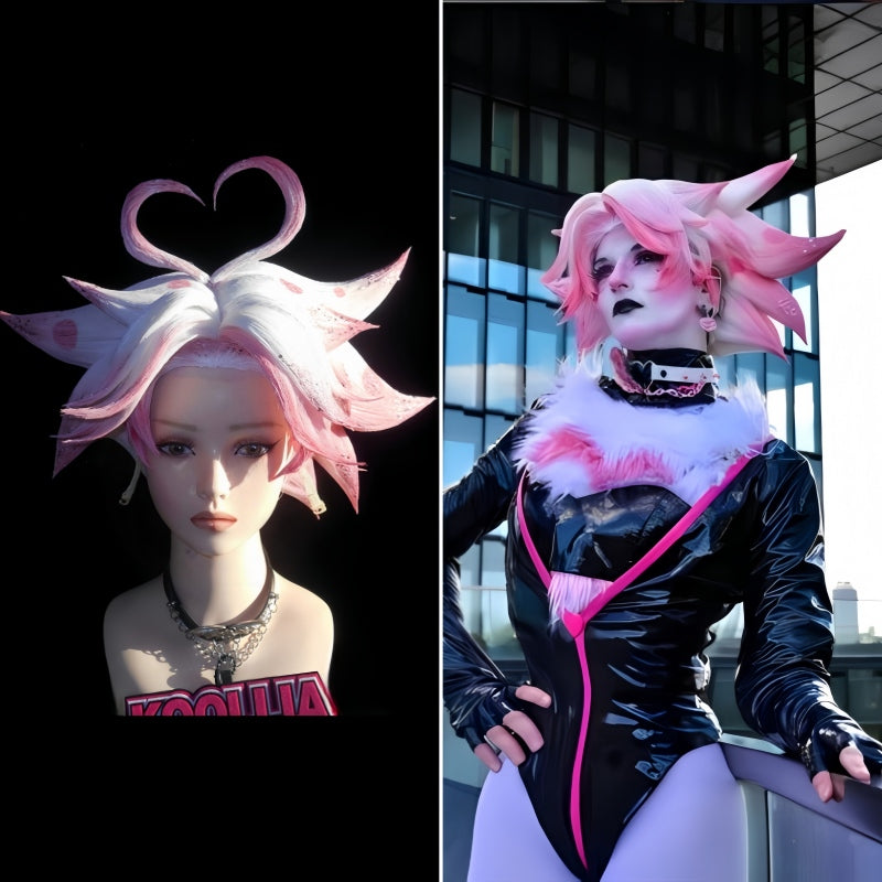 Angel Dust From Hazbin Hotel Commission Wig