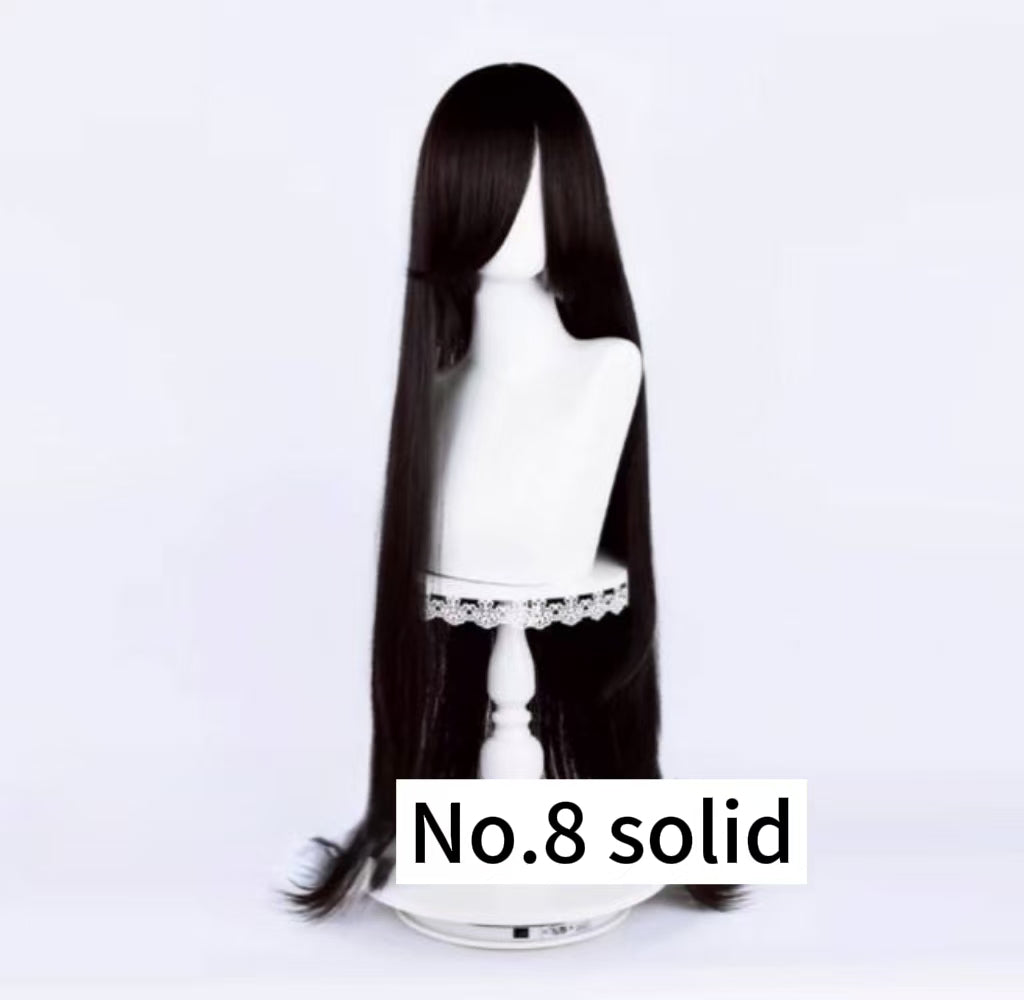 All-purpose 100cm High Temperature Basic Wig
