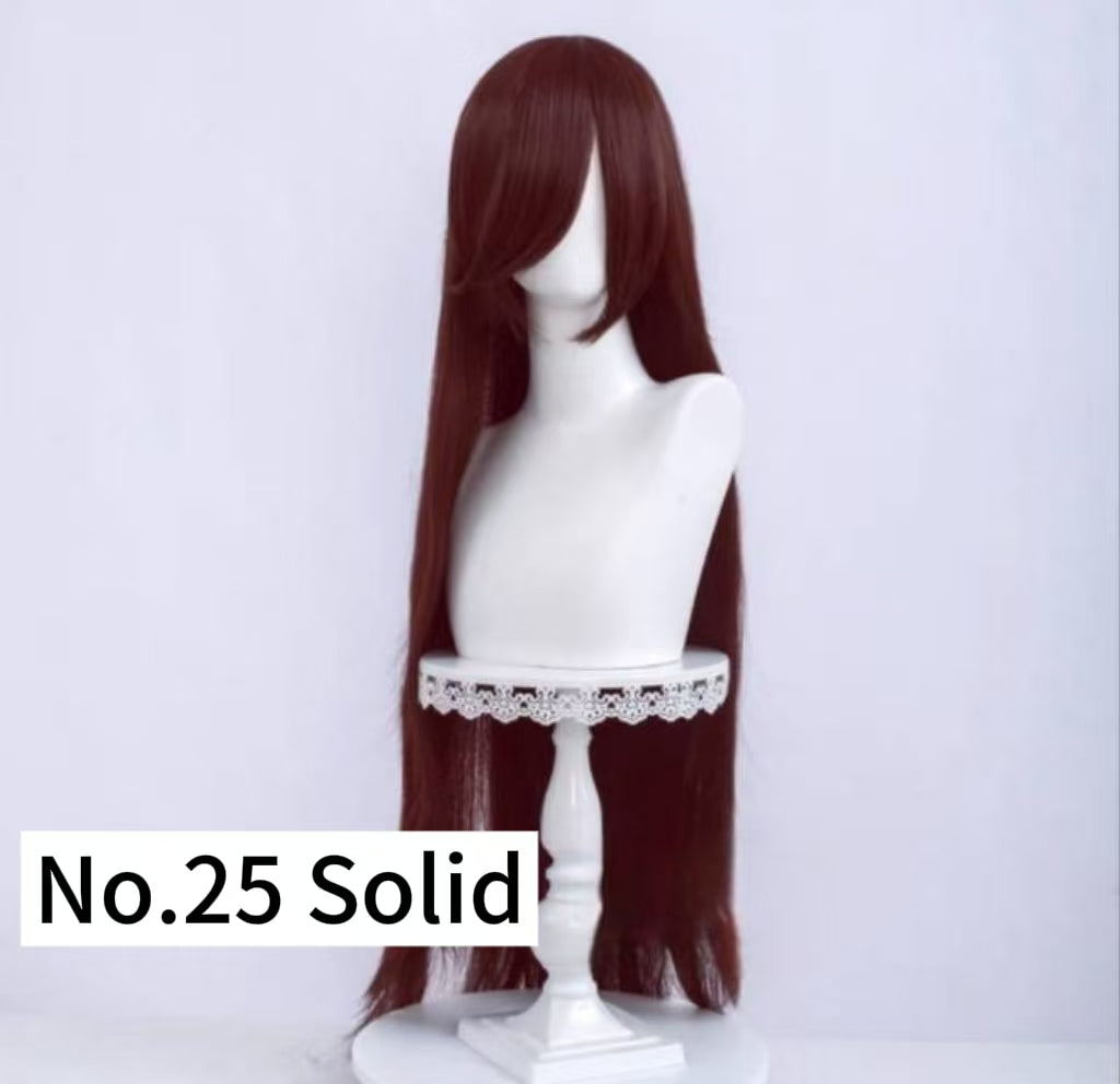 All-purpose 100cm High Temperature Basic Wig