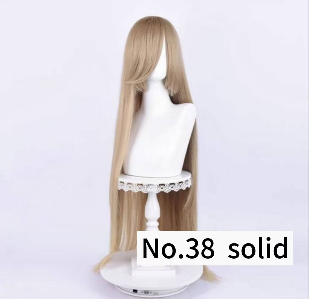 All-purpose 100cm High Temperature Basic Wig