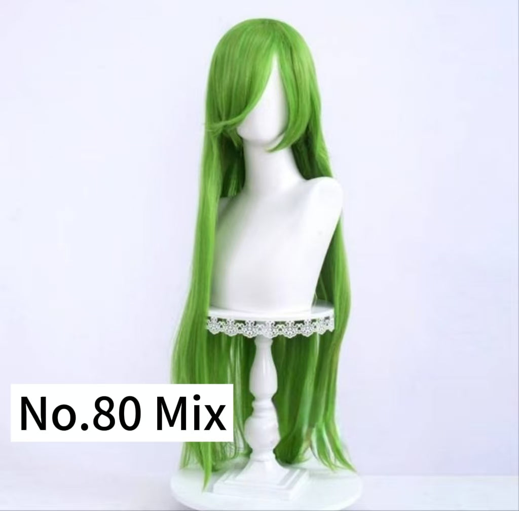 All-purpose 100cm High Temperature Basic Wig