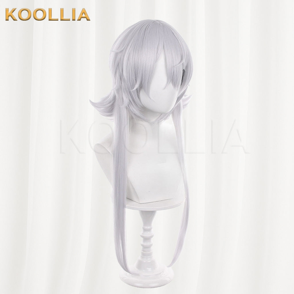 Neverness to Everness Sagiri Silver White Basic Wig