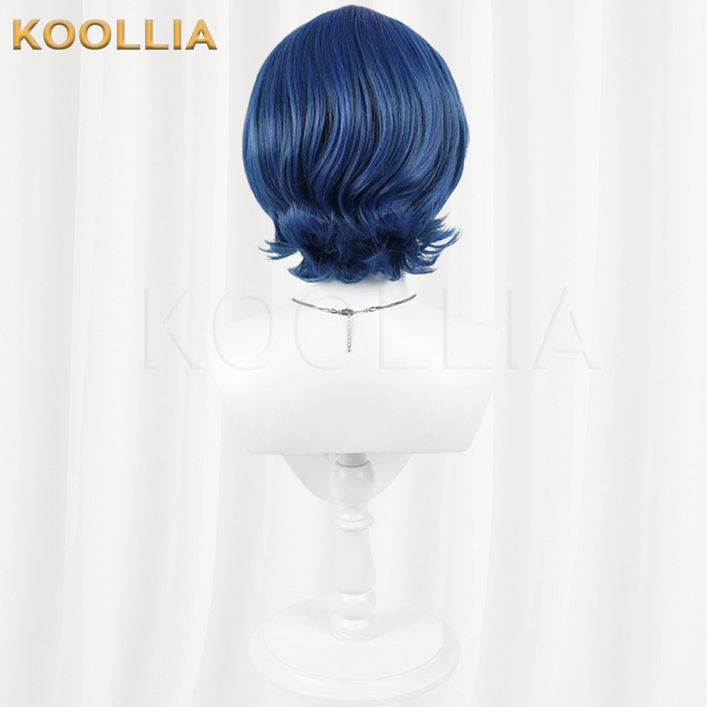Mobile Suit Zeta Gundam Kamille Bidan Royal Blue Basic Wig