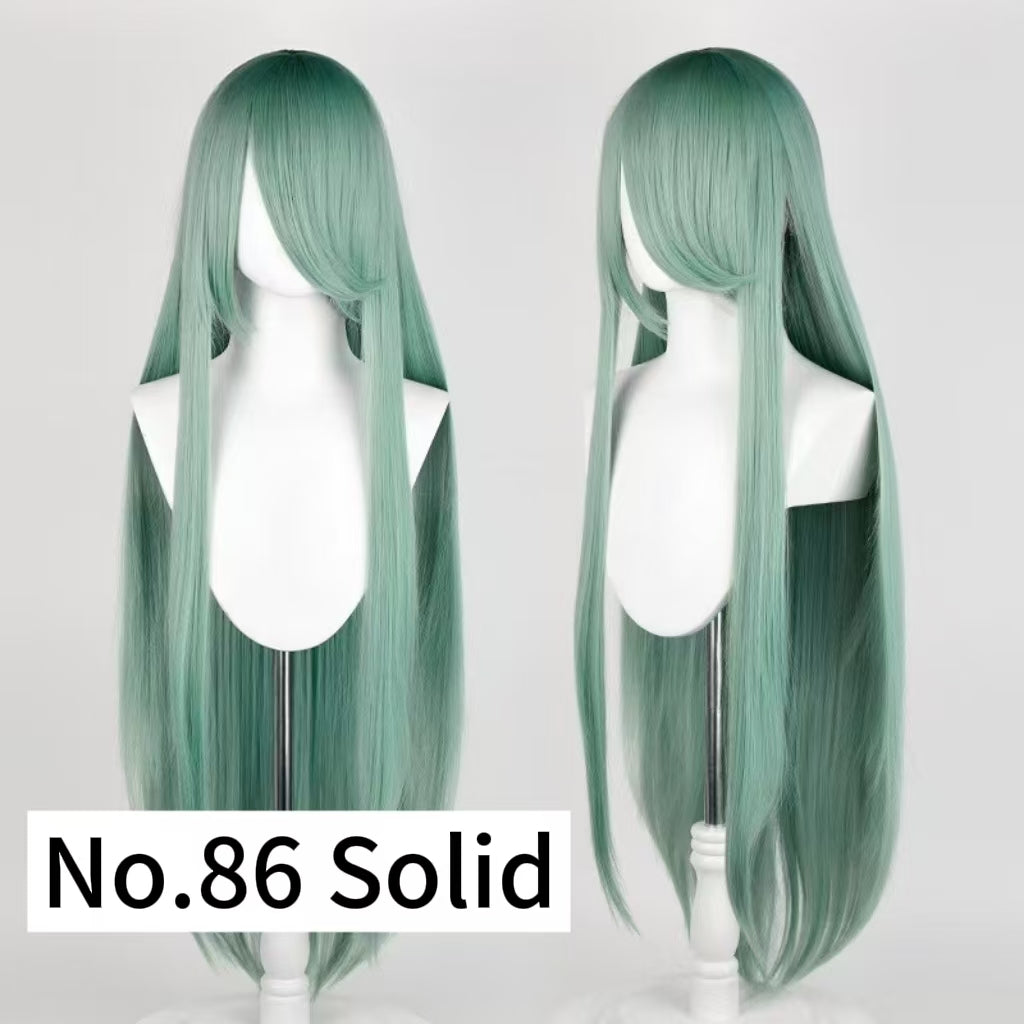 All-purpose 100cm High Temperature Basic Wig