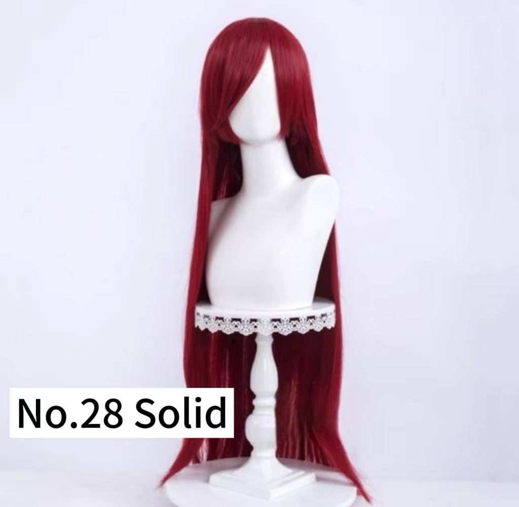 All-purpose 100cm High Temperature Basic Wig