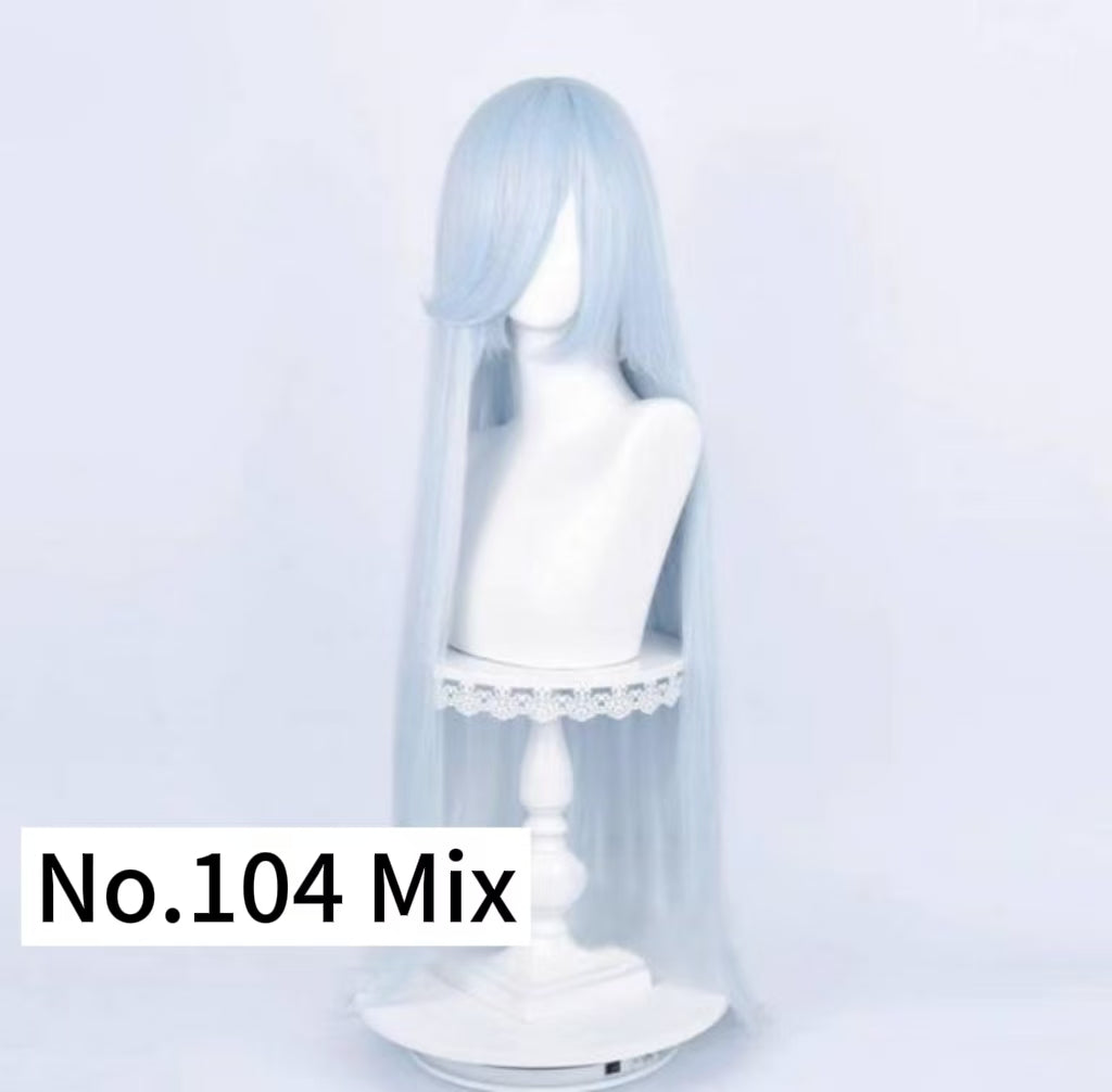 All-purpose 100cm High Temperature Basic Wig