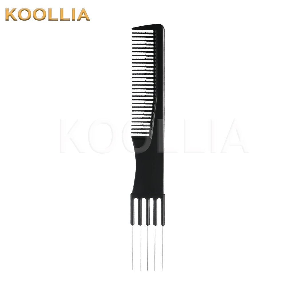Rat Tail Comb – Fine Teeth Steel Pin Hair Styling Comb for Parting & Sectioning Wig Stylist Tools