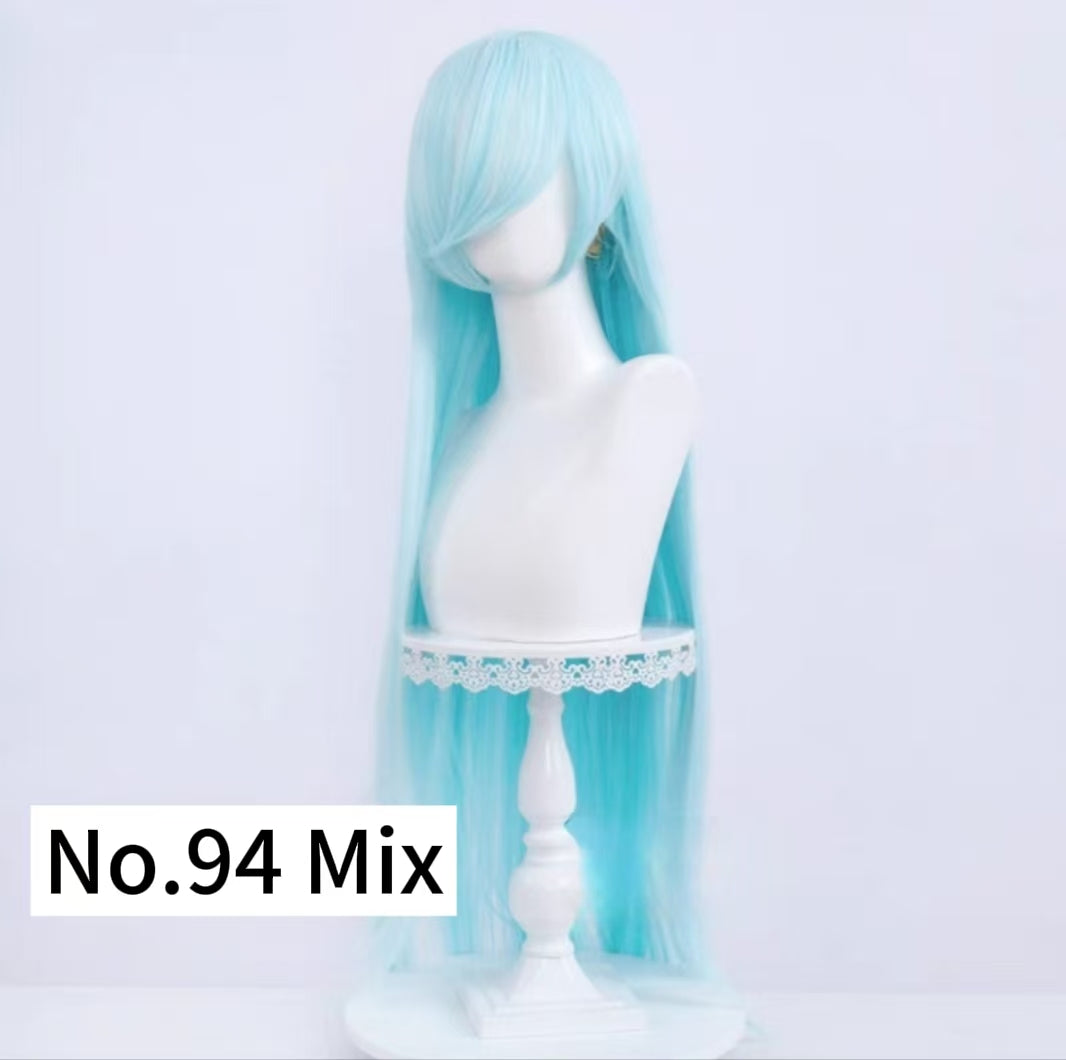All-purpose 100cm High Temperature Basic Wig