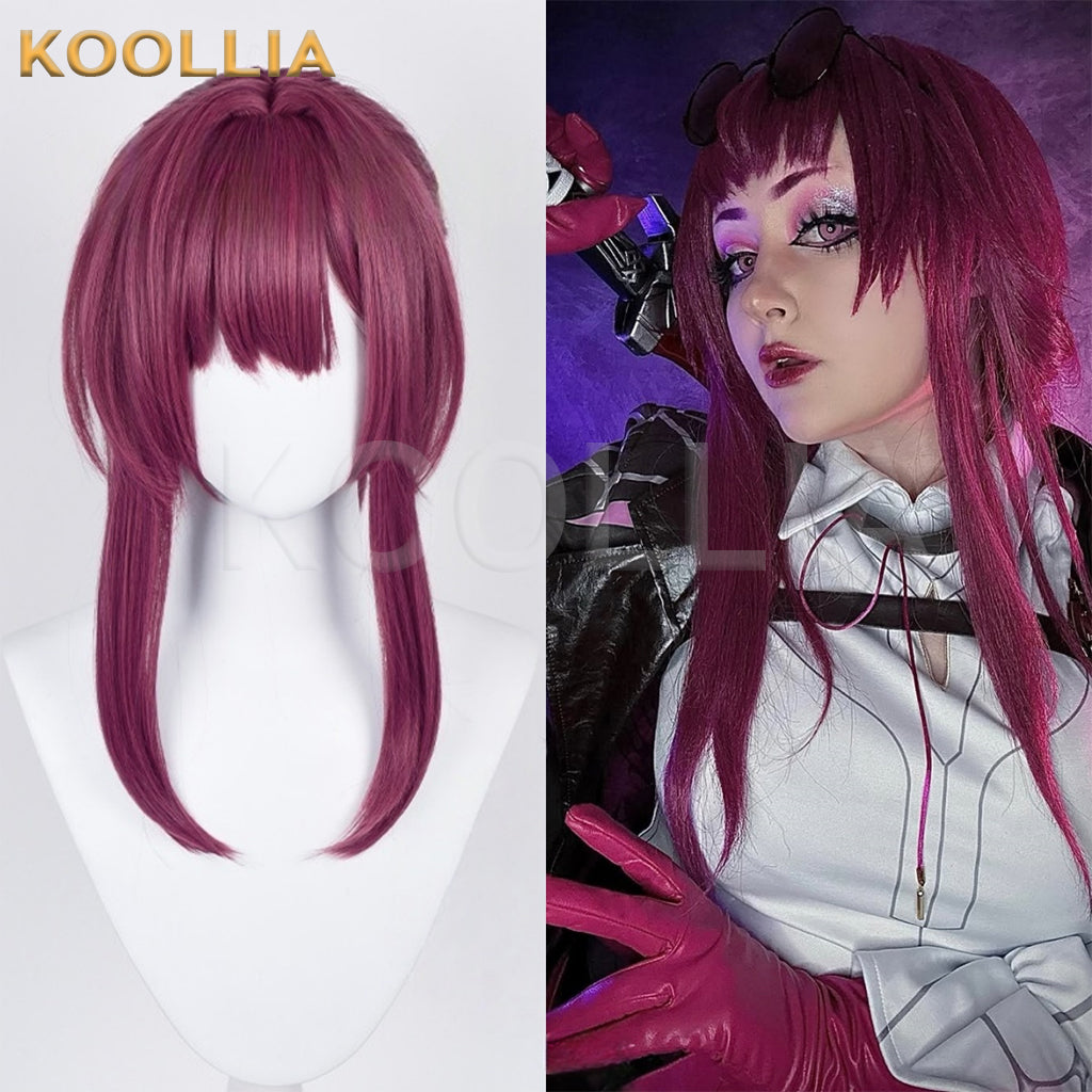 Honkai: Star Rail Kafka Long Red Hair Basic Wig