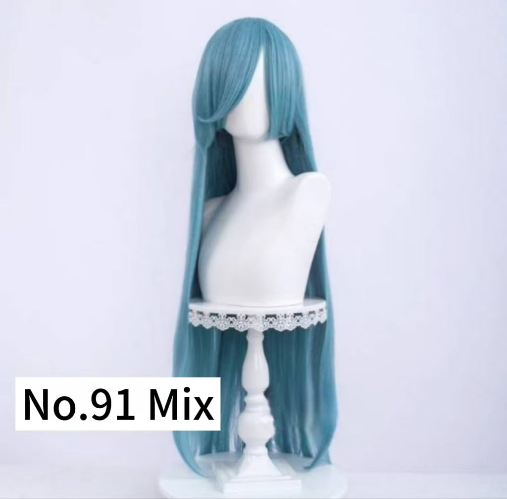 All-purpose 100cm High Temperature Basic Wig