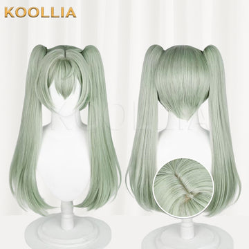 Zenless Zone Zero Corin Wickes Long Green Hair Basic Wig - KOOLLIA