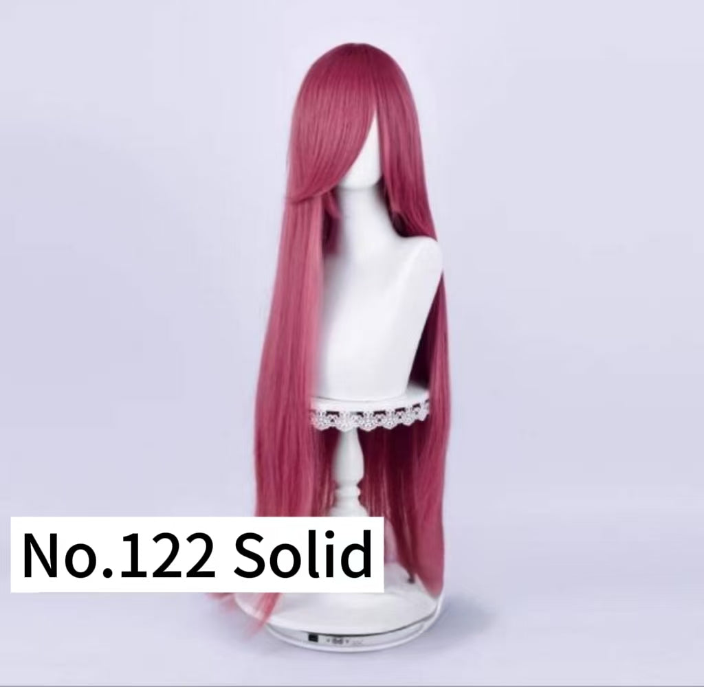 All-purpose 100cm High Temperature Basic Wig