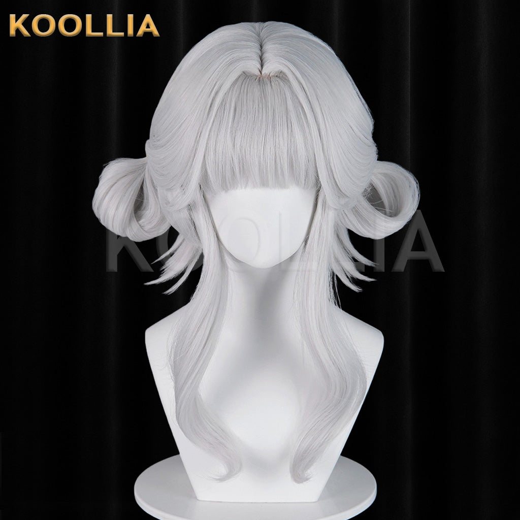 Supernatural Action Team Lily Silver White Basic Wig