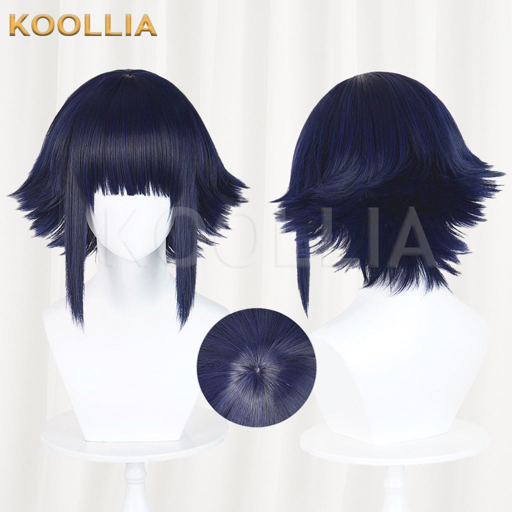 Naruto Hinata Hyuga Navy Blue Basic Wig