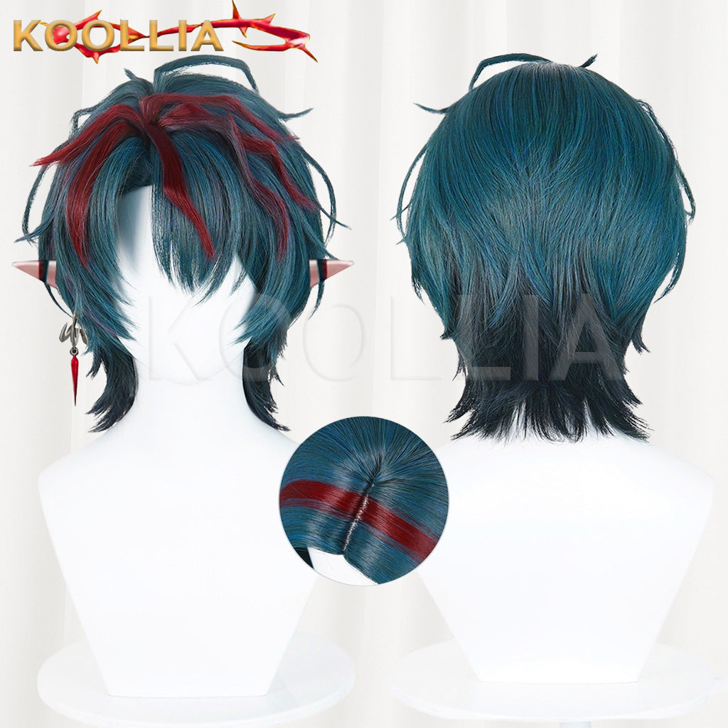 Arknights: Endfield Camus Teal Gradient Basic Wig
