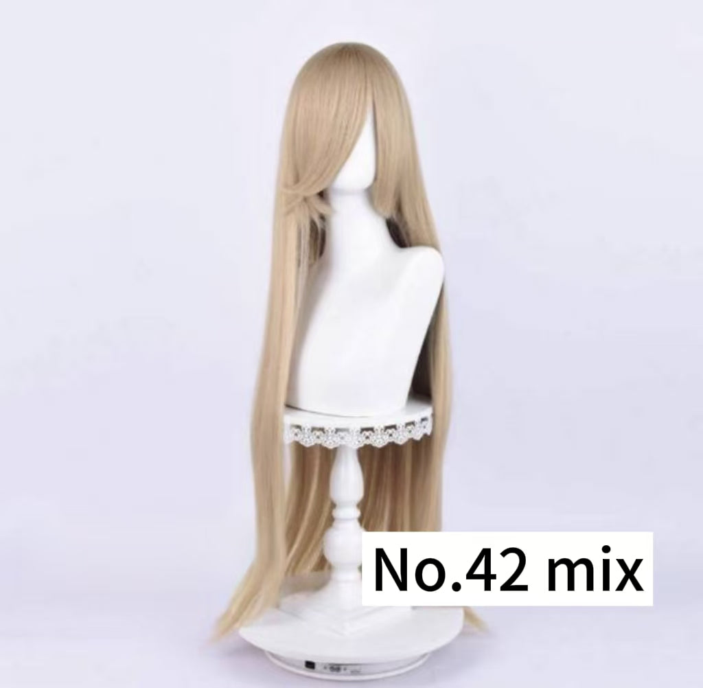 All-purpose 100cm High Temperature Basic Wig