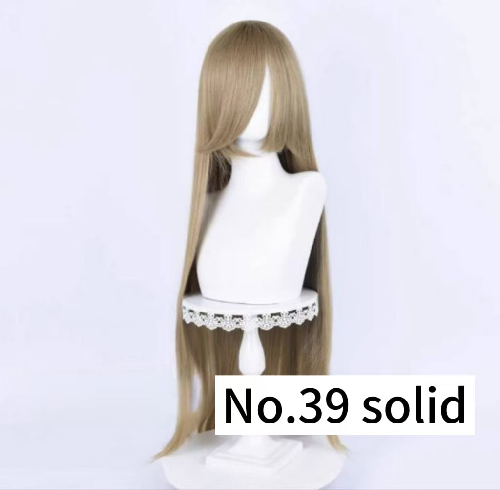 All-purpose 100cm High Temperature Basic Wig