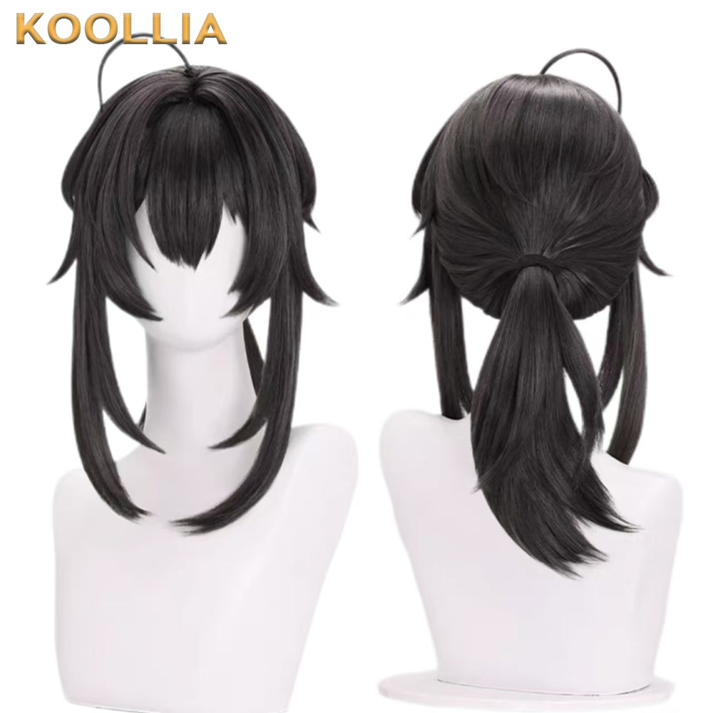 Zenless Zone Zero Grace Howard Long Black Hair Basic Wig