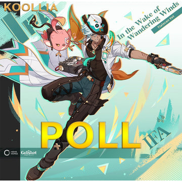 【KOOLLIA POLL】$20 Deposit =10% OFF Coupon Genshin Impact Ifa Anti-gravity Ahoge + Spray Commission Wig - KOOLLIA
