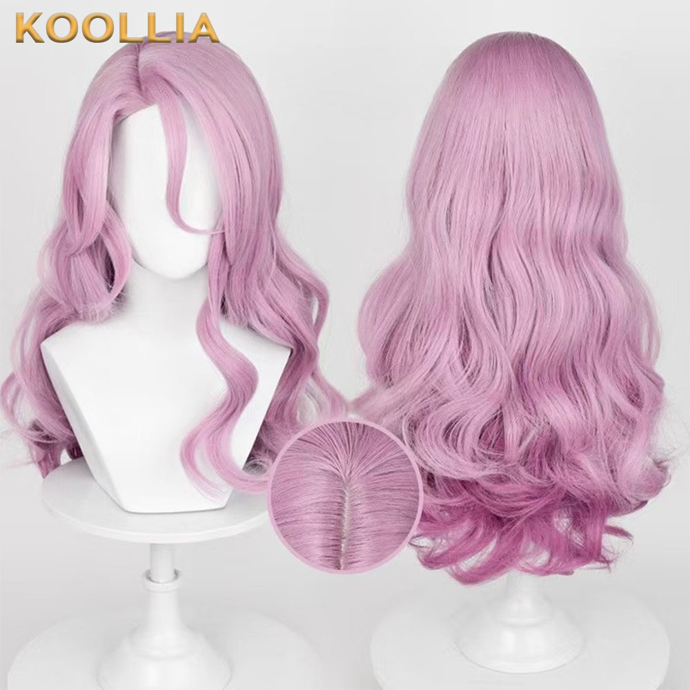 Honkai: Star Rail Jade Long Pink Hair Basic Wig