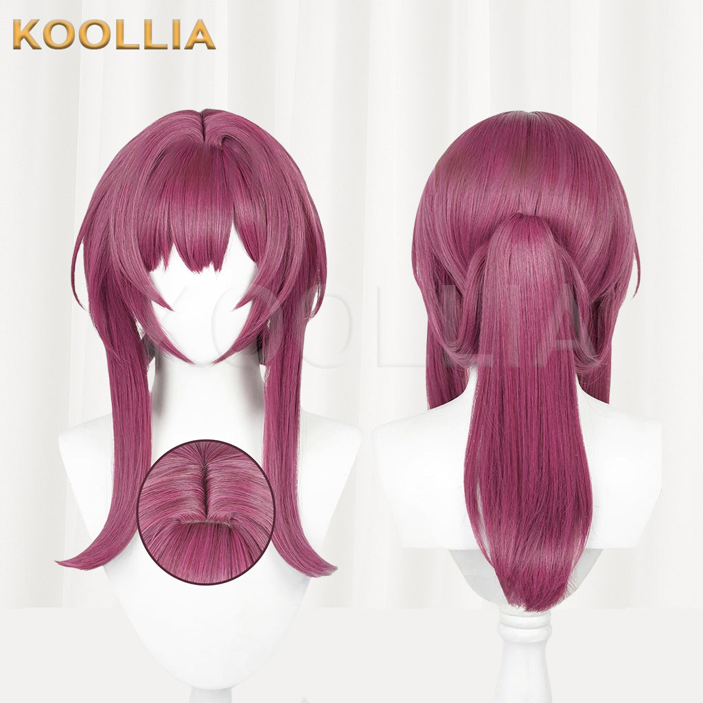 Honkai: Star Rail Kafka Long Red Hair Basic Wig