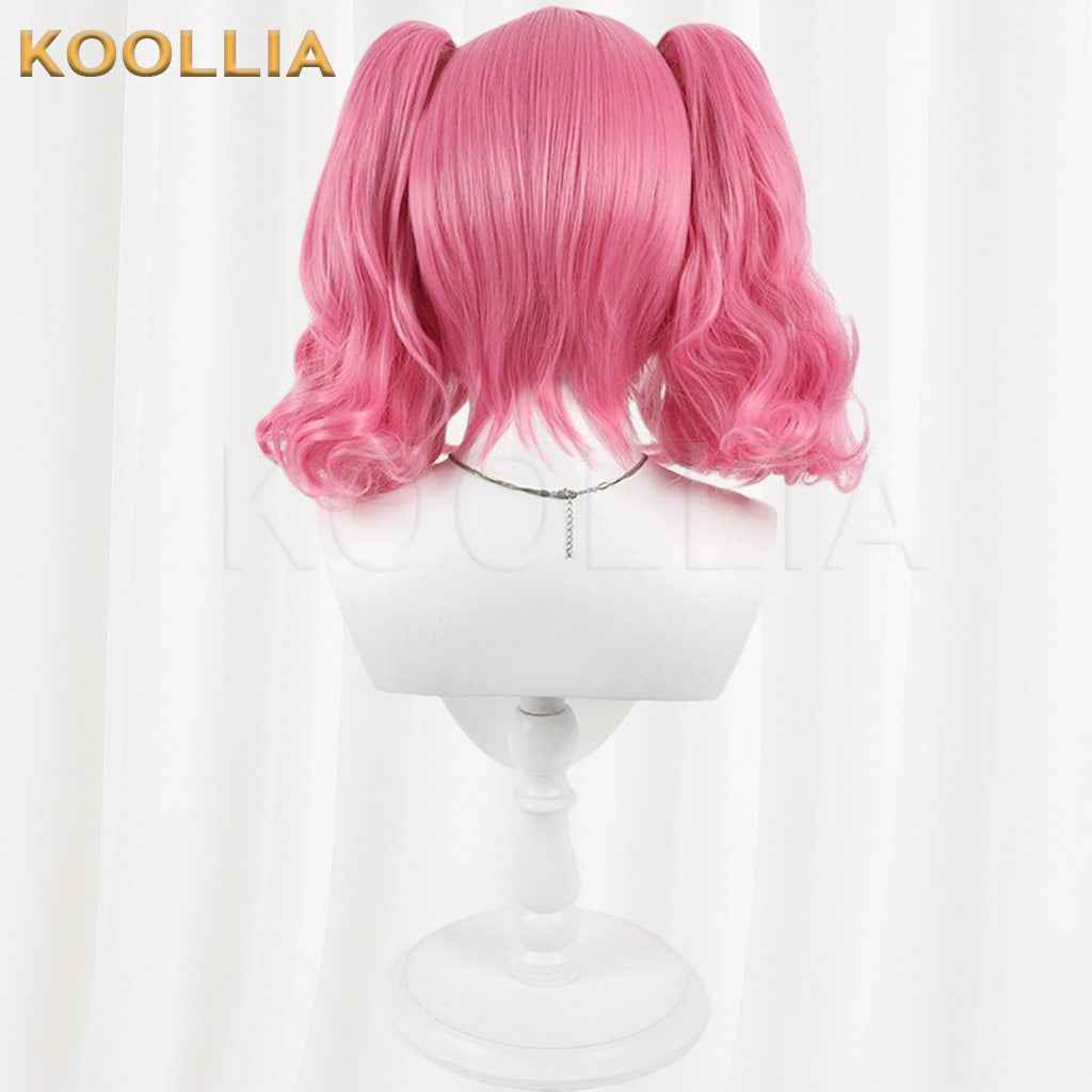 Aikatsu! Amahane Madoka Peach Pink Basic Wig