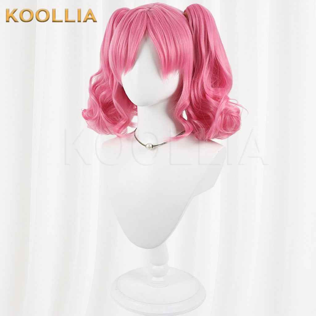 Aikatsu! Amahane Madoka Peach Pink Basic Wig