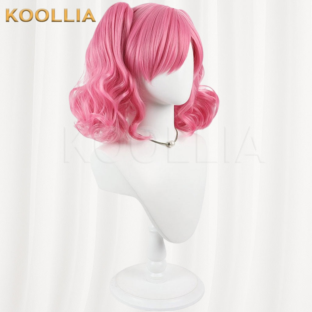 Aikatsu! Amahane Madoka Peach Pink Basic Wig