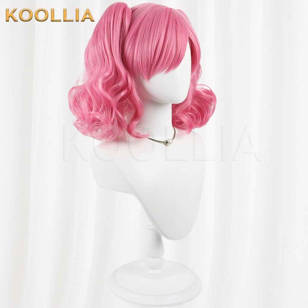 Aikatsu! Amahane Madoka Peach Pink Basic Wig