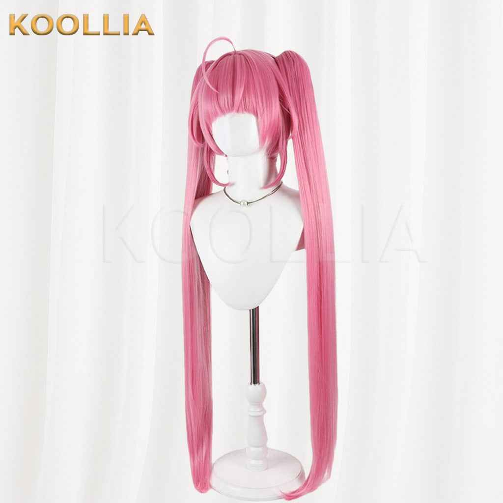 Star Twinkle PreCure Hoshina Hikaru Peach Pink Basic Wig
